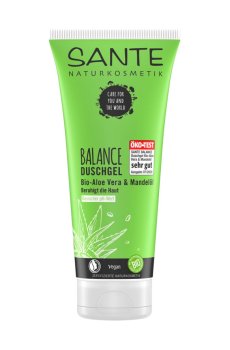 Биогель для душа Sante Balance Shower Gel Миндаль и алоэ, 200 мл