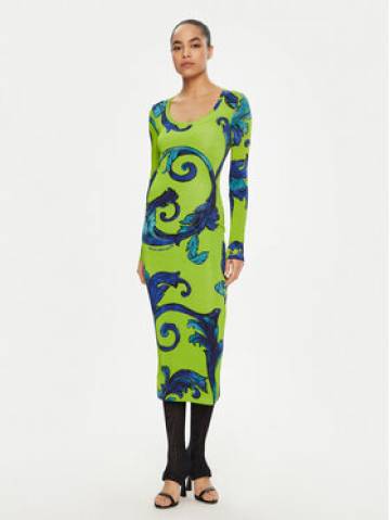 Versace Jeans Couture Повсякденна сукня 78HAO920 Зелений Regular Fit Versace Jeans Couture Повсякденна сукня 78HAO920 Зелений Regular Fit