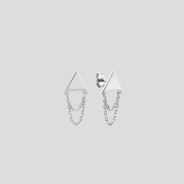 Серебряные серьги Minimal ВС-609р Серебряные серьги Minimal ВС-609р