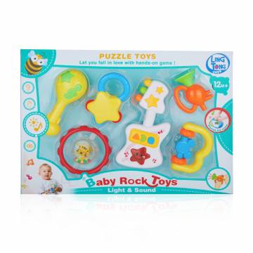 Набор погремушек для малышей Ling Tong Toys пластик, в коробке, 6 шт (LT8603) Набор погремушек для малышей Ling Tong Toys пластик, в коробке, 6 шт (LT8603)