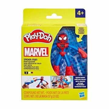 Набор для лепки Play-Doh Marvel Spider-Man Stamping Shield, от 4 лет, 5 деталей (F9829/G0058) Набор для лепки Play-Doh Marvel Spider-Man Stamping Shield, от 4 лет, 5 деталей (F9829/G0058)