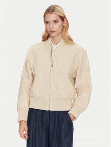 Munthe Шкіряна куртка Ferril 251151525105 Бежевий Relaxed Fit Munthe Шкіряна куртка Ferril 251151525105 Бежевий Relaxed Fit