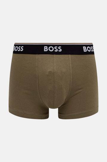 Боксеры BOSS 3 шт мужские цвет зелёный 50517829 Боксеры BOSS 3 шт мужские цвет зелёный 50517829