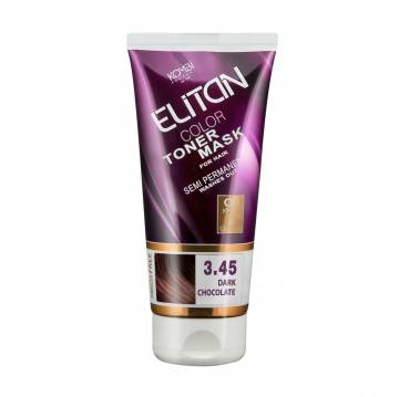 Тонирующая маска для волос Elitan Color Toner Mask 3.45 Темный шоколад, 150 мл Тонирующая маска для волос Elitan Color Toner Mask 3.45 Темный шоколад, 150 мл