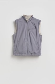 Reserved - Двосторонній жилет - темно-синій - 674IE-95X