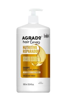 Шампунь для волос Agrado Hair Loves Nourishing Restorative Shampoo Питание и восстановление, 900 мл