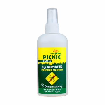 Лосьон Picnic® Family от комаров, 100 мл Лосьон Picnic® Family от комаров, 100 мл