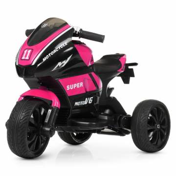 Мотоцикл Bambi Racer рожевий (M 4135EL-8) Мотоцикл Bambi Racer рожевий (M 4135EL-8)