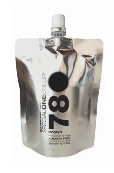 Тонирующая маска для волос Trendy Hair Special One Color Semi-Permanent Mask 78 Brown, 200 мл