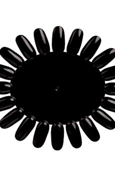 Уценка! Палитра для лаков Ромашка Avenir Cosmetics черная, 10 шт