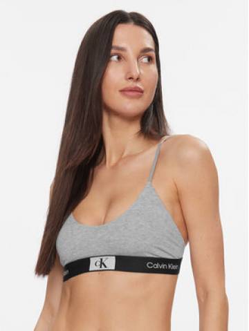 Calvin Klein Underwear Бюстгальтер-топ 000QF7216E Сірий Calvin Klein Underwear Бюстгальтер-топ 000QF7216E Сірий