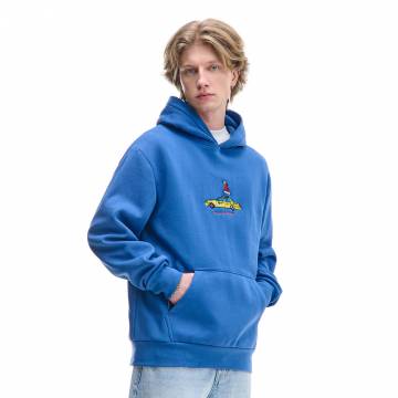 Cropp - Світшот з нашивкою - гіацинтовий Cropp - Світшот з нашивкою - гіацинтовий