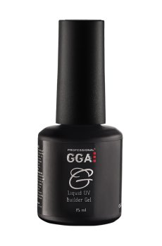 Уценка! Жидкий гель для наращивания ногтей GGA Professional Liquid Builder Gel 09, 15 мл