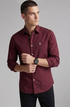 U.S. Polo Assn. Tailored Fit Pure Cotton Casual Shirt