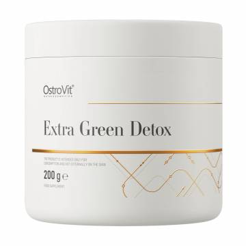Экстра зеленый детокс OstroVit Extra Green Detox в порошке, 200 г Экстра зеленый детокс OstroVit Extra Green Detox в порошке, 200 г