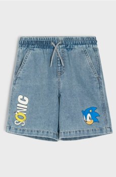 Джинсові шорти Sonic the Hedgehog - бірюзовий
