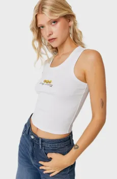 Женский белый топ Белый XS Tally Weijl SSLCOBRAD2