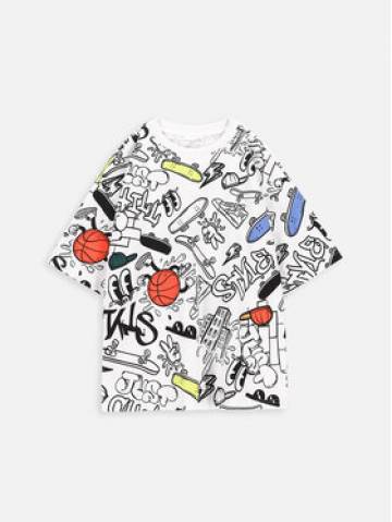 Coccodrillo Футболка ZC3143203ASK Білий Regular Fit Coccodrillo Футболка ZC3143203ASK Білий Regular Fit