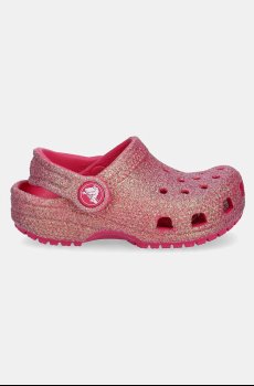 Шлепанцы Crocs CLASSIC IRIDESCENT GLITTER CLOG KIDS