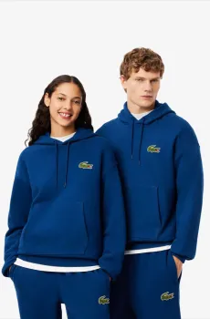Синяя толстовка (унисекс) Синий M Lacoste SH2754HBM