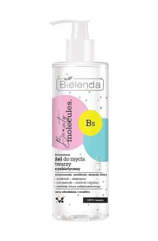 Синбиотический гель для умывания Bielenda Beauty Molecules для обезвоженной и чувствительной кожи, 195 мл