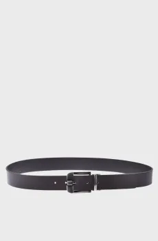 Мужской темно-коричневый кожаный ремень Коричневый 110 Baldinini H5BF02XXVIBT;3000