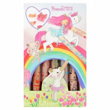 Набір олівців Princess Mimi з точилкою 5 шт (0412181) Набір олівців Princess Mimi з точилкою 5 шт (0412181)