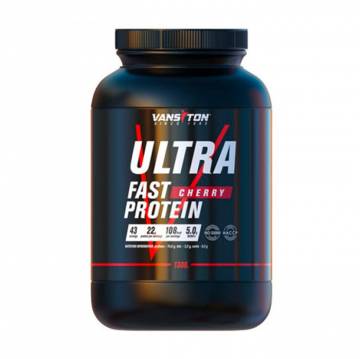 Протеин Vansiton Ultra Fast Protein в порошке, со вкусом вишни, 1.3 кг Протеин Vansiton Ultra Fast Protein в порошке, со вкусом вишни, 1.3 кг
