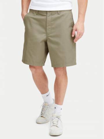 Solid Шорти з тканини Alann 21108215 Зелений Relaxed Fit Solid Шорти з тканини Alann 21108215 Зелений Relaxed Fit