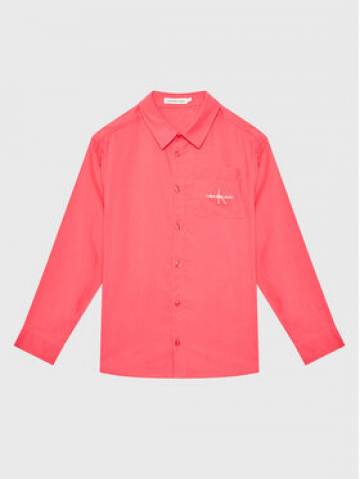 Calvin Klein Jeans Сорочка Monogram Logo IG0IG01951 Рожевий Relaxed Fit Calvin Klein Jeans Сорочка Monogram Logo IG0IG01951 Рожевий Relaxed Fit