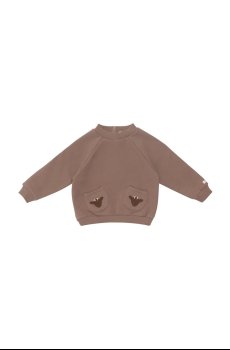 Хлопковая кофта для младенцев Donsje Foppe Sweater Stags