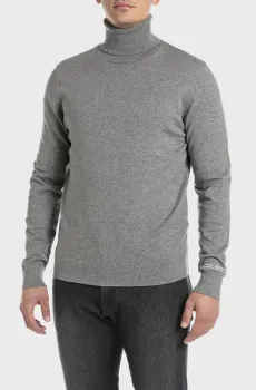 Мужской серый гольф Серый S Replay UK4455.000.G23138