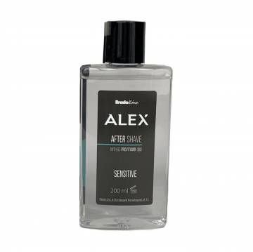 Мужской лосьон после бритья Bradoline Alex Men Sensitive After Shave, 200 мл Мужской лосьон после бритья Bradoline Alex Men Sensitive After Shave, 200 мл