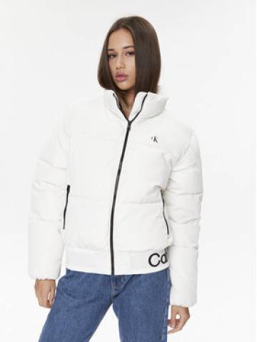 Calvin Klein Jeans Пуховик J20J222334 Білий Relaxed Fit Calvin Klein Jeans Пуховик J20J222334 Білий Relaxed Fit