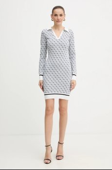Платье с примесью шерсти Guess AUBREY