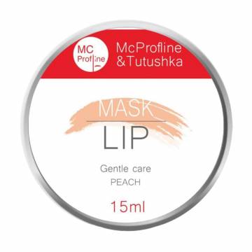 Маска для губ Miss Claire MC Profline & Tutushka Lip Mask, Peach, 15 мл Маска для губ Miss Claire MC Profline & Tutushka Lip Mask, Peach, 15 мл