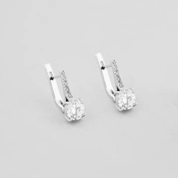 Серебряные серьги Minimal 2185р Серебряные серьги Minimal 2185р