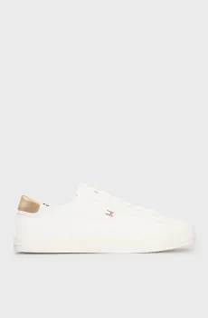 Женские белые кеды Белый 39 Tommy Hilfiger FW0FW08647