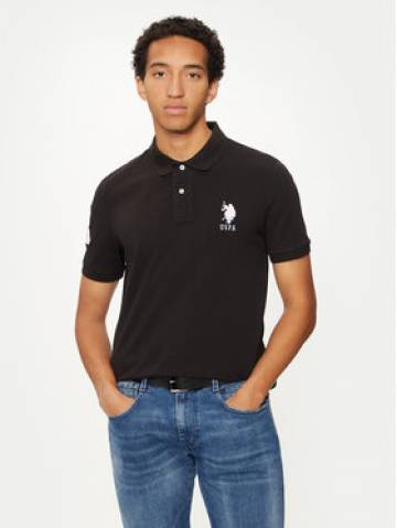 U.S. Polo Assn. Поло MUP3313 Чорний Regular Fit U.S. Polo Assn. Поло MUP3313 Чорний Regular Fit
