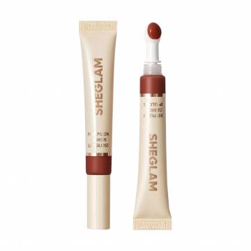 Зеркальный блеск для губ Sheglam Pout Pout Pillow Cushion Lip Gloss с аппликатором, Cat Nap, 10 г Зеркальный блеск для губ Sheglam Pout Pout Pillow Cushion Lip Gloss с аппликатором, Cat Nap, 10 г