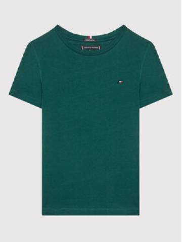 Tommy Hilfiger Футболка Essential KB0KB06879 D Зелений Regular Fit Tommy Hilfiger Футболка Essential KB0KB06879 D Зелений Regular Fit