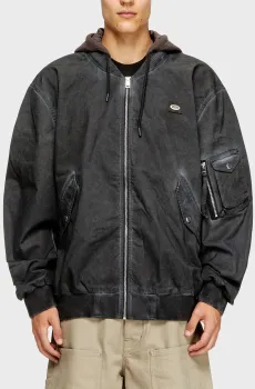 Мужская черная куртка J-COMMON-GIACCA Черный S Diesel A22065 RIKDB