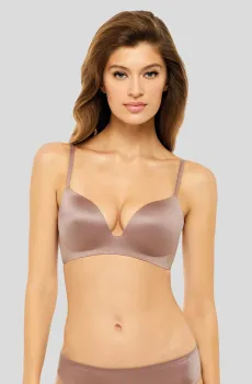 Женский коричневый бюстгальтер Коричневый 75D MARC&ANDRE A9-1945