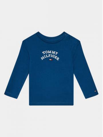Tommy Hilfiger Блузка KN0KN01736 Голубий Regular Fit Tommy Hilfiger Блузка KN0KN01736 Голубий Regular Fit