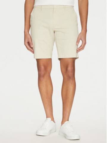 Calvin Klein Шорти з тканини Modern Twill K10K114063 Бежевий Slim Fit Calvin Klein Шорти з тканини Modern Twill K10K114063 Бежевий Slim Fit