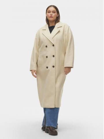 Vero Moda Curve Демісезонний плащ 10297180 Écru Regular Fit Vero Moda Curve Демісезонний плащ 10297180 Écru Regular Fit