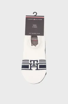 Мужские следы (2 пары) HIGH CUT Разноцветный 39-42 Tommy Hilfiger 701232940