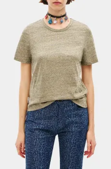 Женская зеленая футболка Зеленый S Bimba Y Lola 212BR7407.T1500