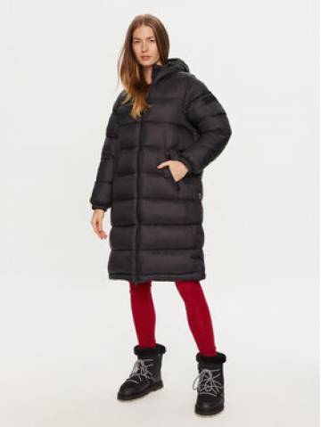 Napapijri Пуховик A-Box Logo NP0A4HZ3 Чорний Regular Fit Napapijri Пуховик A-Box Logo NP0A4HZ3 Чорний Regular Fit