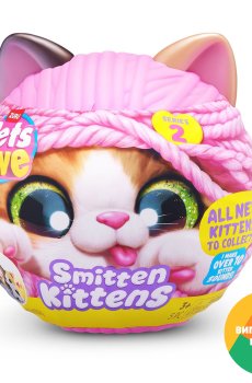 Интерактивный игровой набор-сюрприз Pets & Robo Alive S2 Игривые котята, от 3 лет (9568)